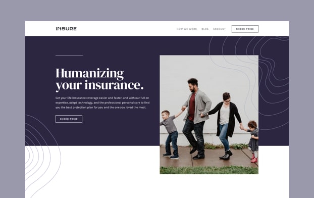 Insure Desktop preview